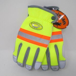 New Caiman Cold Protection Gloves Yellow/Orange/Reflective Hi-Visible X-Large